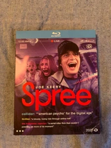 Spree (2020, Blu-ray) LIKE NEW - w/ SLIPCOVER - JOE KEERY - RLJE FILMS - HORROR - Picture 1 of 3