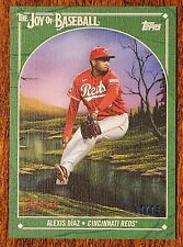 Alexis Diaz /75 Sap Green 2023 Bob Ross Joy Of Baseball Cincinnati Reds 🔥