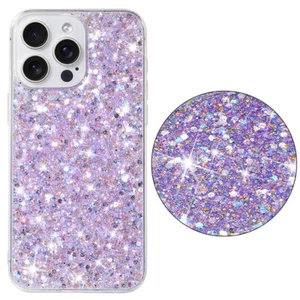 For iPhone 16 Pro 15 Plus Case Glitter Bling Sparkly Soft TPU Bumper Hard Cover - Picture 1 of 12