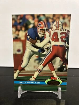 1991 Stadium Club Football Keith McKeller Buffalo Bills #452 - Image 1 of 2