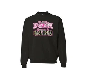 Pretty In Pink Dangerous In Camouflage Sweatshirt mit Rundhalsausschnitt die beste Größe SM bis 4XL - Bild 1 von 1