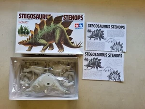Tamiya Stegosaurus Stenops 1/35 Model Kit Prehistoric World Series No2 opened - Picture 1 of 7