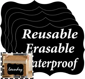Extra Large Chalkboard Labels Blackboard Stickers 5 X 7 Inch - Chalkboard Sticke - Picture 1 of 7