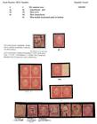 GUATEMALA SCOTT #4 a,b GROUPING OF USED & UNUSED STAMPS (x48) 1871