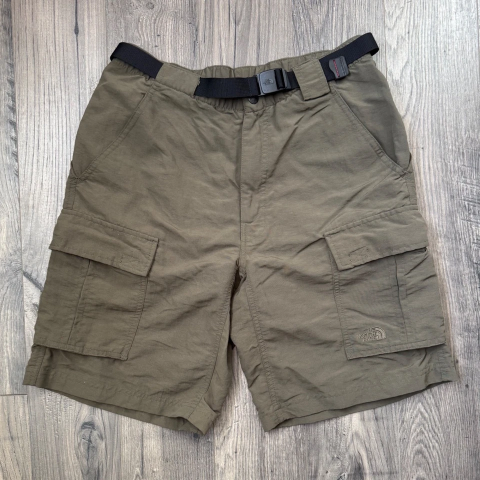 Pantalones Cortos Carga The North Face Para Hombre Verde Oliva Cinturón Exterior Senderismo Talla S Foto 1 de 4
