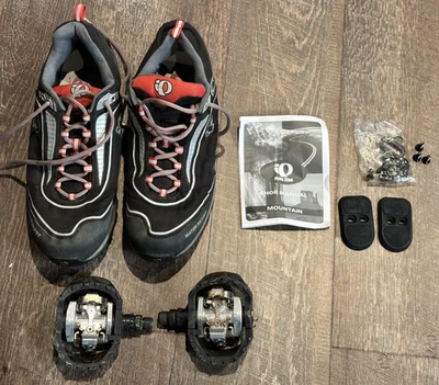 Zapato de bicicleta para hombre Pearl Izumi X-Alpine Seek III WRX - 43 EUR/10 EE. UU. con pedales de bonificación!! Foto 1 de 4