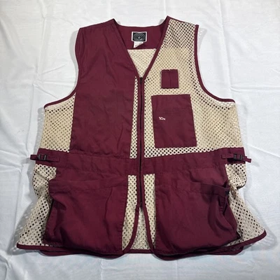 Vintage 10x Hunting Outdoors Vest Mesh Men’s 2XL Chest 50-52 Made In USA - Image 1 of 4