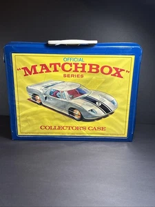 Vintage 1968 Lesney Matchbox Series Ford GT Collectors Case London England  Blue - Picture 1 of 20