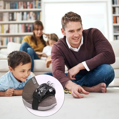  Kids Musical Instruments Baby Tambourine Rattle Foot Tambourines - Bild 1 von 4