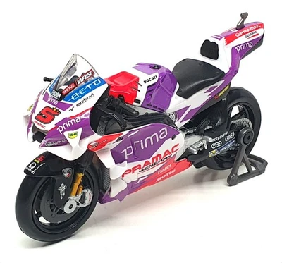 Maisto 1/18 Scale 36390 - Ducati Desmosedici Motorcycle GP 2022 - #5 J. Zarco - Image 1 of 4