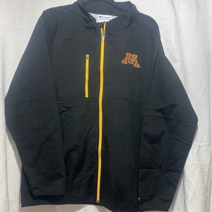 Minnesota Golden Gophers Champion Windbreaker Mens XL Jacket Full Zip - Picture 1 of 7