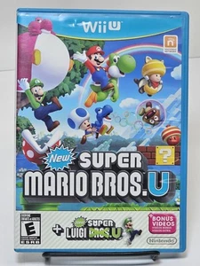 New Super Mario Bros U - Nintendo Wii U WiiU 2012  - Imagen 1 de 5