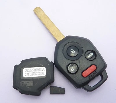 Reshelled OEM 2011-14 SUBARU OUTBACK LEGACY keyless remote key fob CWTWB1U811 - Image 1 of 4