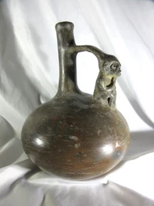 Figura Moche Colima 7,75 pulgadas marrón - Imagen 1 de 8