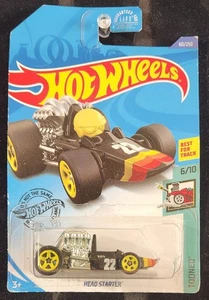 Hot Wheels - Head Starter - Tooned 6/10 - 2016 [RARE ERROR-NO HEAD] - Picture 1 of 1