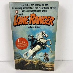 The Lone Ranger #1 By Fran Striker 1975 1st Printing Pinnacle Western Pulp Novel - Picture 1 of 12