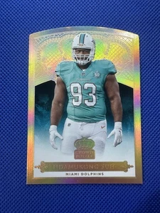 Ndamukong Suh 2015 Panini Crown Royale Gold Holofoil Die-Cut /25 #6 - Picture 1 of 10