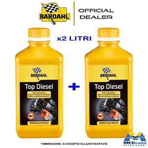 BARDAHL TOP DIESEL 2 LITRI ADDITIVO PULIZIA MOTORE AUTO GASOLIO INIETTORI - Foto 1 di 8