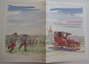Document Philatélique 1er Jour : 35 2014 - Bataille les Taxis de la Marne  - Picture 1 of 2