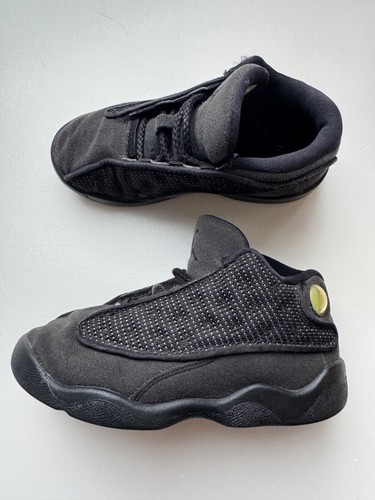 Scarpe Jordan Black Cat nere bambino taglia 10