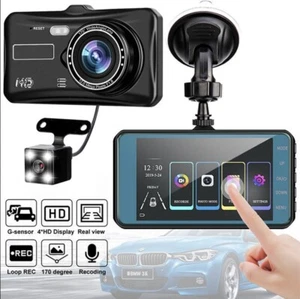 1080P Dual Lens Car Auto KFZ DVR Kamera Video Recorder Dash Cam G-Sensor Camera - Bild 1 von 12