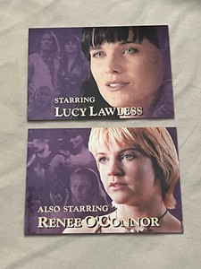 Xena Quotable Season 4 & 5 Rittenhouse & Misc Topps Trading Cards - Partial Sets