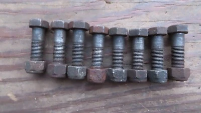 Volvo  140  Drive Shaft / Propeller Bolt Nut Hardware lot of 8 early 240 - Image 1 of 4