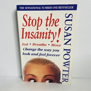 ¡Stop The Insanity! Susan Powter, libro de bolsillo, 1994 - Imagen 1 de 9