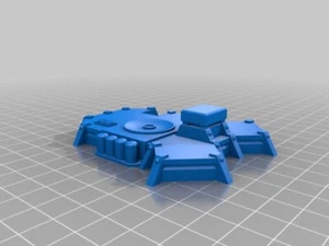 8mm FDM Imperial Regimental HQ (Epic,AT, LI, AI) - Bild 1 von 1