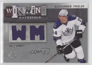 2009-10 SPx Winning Materials Alex Frolov Alexander Frolov #WM-AF