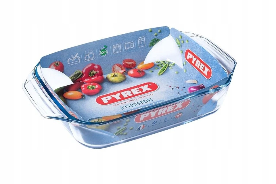 Glasbräter rechteckig 31x20 Cm PYREX