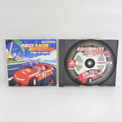 PS1 RIDGE RACER REVOLUTION Playstation For JP System p1 - Image 1 of 2