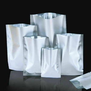 100Pcs Aluminium Mylar Foil Bags Vacuum Heat Sealable Bag Food Storage Pouch New - Picture 1 of 9
