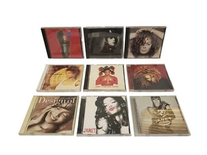 Janet Jackson 9CD Lot: Control, Rhythm Nation, Velvet Rope, Discipline + Singles - Bild 1 von 23