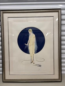 Erté, Devotion, signed and numbered in pencil VERY RARE, Roman Numeral - Picture 1 of 3