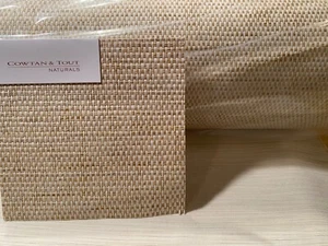 32YD COWTAN & TOUT Mecox Wheat Artisanal Paperweave Wallcovering $3968 Retail - Picture 1 of 23