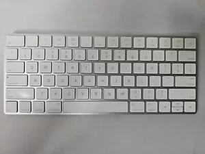 Genuine Apple Magic Keyboard Rechargeable Wireless Bluetooth A1644 Tested Clean - Picture 1 of 15