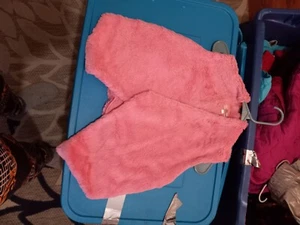 Vest sweater soft fur Girls - Picture 1 of 3