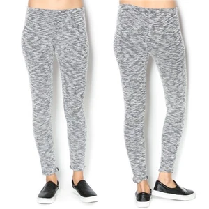 Bishop + Young Anthropologie Leggings Womens Size Medium Textured Cuffed Hems - Picture 1 of 7