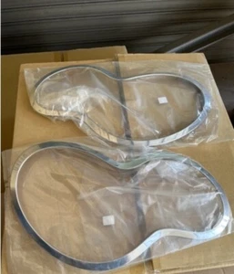 CS-Headlight Headlamp Chrome Trim Surround Rim For  Mercedes Benz W203 - Picture 1 of 3