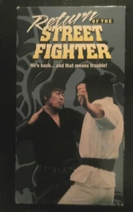 Return of the Street Fighter VHS vintage OOP Sonny Chiba cult film red Kung-Fu - Bild 1 von 3