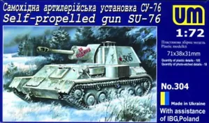 Pistola autopropulsada Unimodels UM304 - 1:72 SU-76 - Imagen 1 de 1