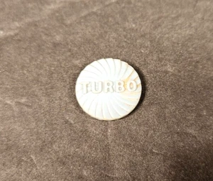 VINTAGE 1989 MILTON BRADLEY CRASH CANYON GAME BOARD ORIGINAL GAME TURBO TOKEN - Picture 1 of 2