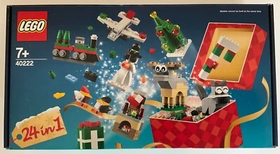 LEGO 40222-CHRISTMAS BUILD-UP 24 IN 1-SEALED BAGS-OPEN BOX-2016 - Image 1 of 3