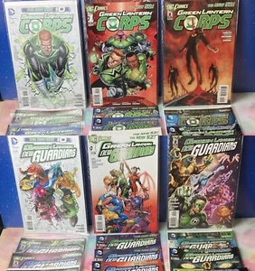 Green Lantern Corps & New Guardians LOT~DC Comics, 2012~#0-16 + Annual~35 Total! - Picture 1 of 20