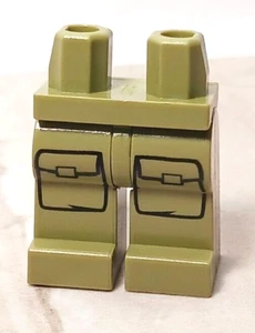 New LEGO Cargo Pants Legs OLIVE Green Chinos Safari Jungle Desert Jeans Travel - Picture 1 of 1