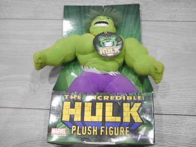 BRAND NEW  Marvel THE INCREDIBLE HULK 20" Posable Plush 8th Wonder RARE 2003 - image 1 of 4
