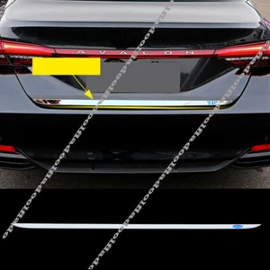 For Toyota Avalon 2019-2022 STAINLESS REAR TRUNK TAIL GATE DOOR LID COVER TRIM - Picture 1 of 6