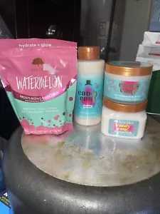Tree Hut Candy Cane Body Set And Watermelon Bath Soak 4 All New Items Included - Picture 1 of 6