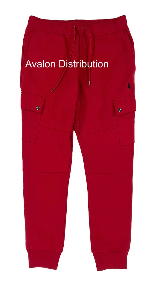 Polo Ralph Lauren Double Knit Fleece Cargo Jogger Track Sweat Pants New - Image 1 of 1